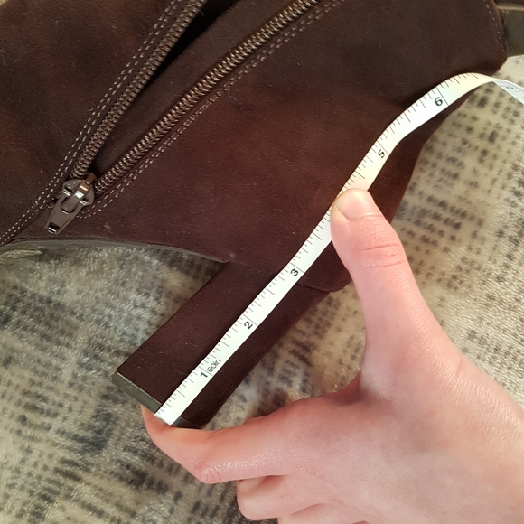 Brown Block Heels - Picture 4 of 6